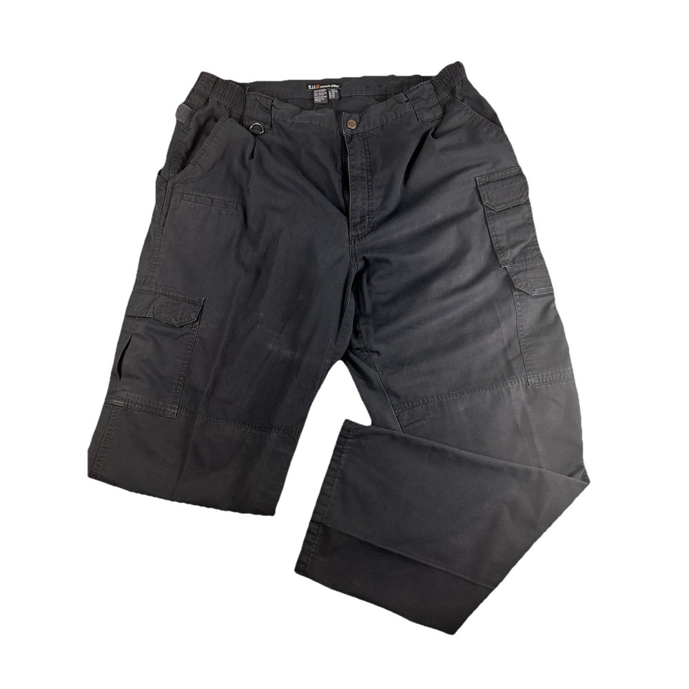 5.11 Tactical Taclite Ripstop Cargo Pant Navy‎ Polyester Cotton Blend Size 40x32